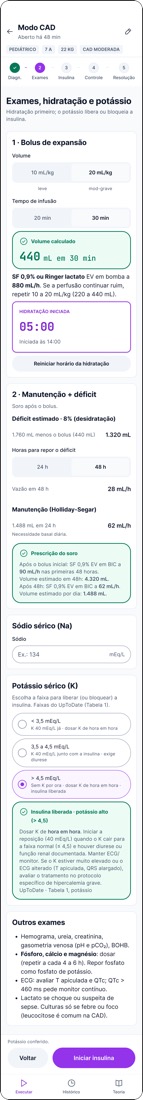 Como estava · K > 4,5
