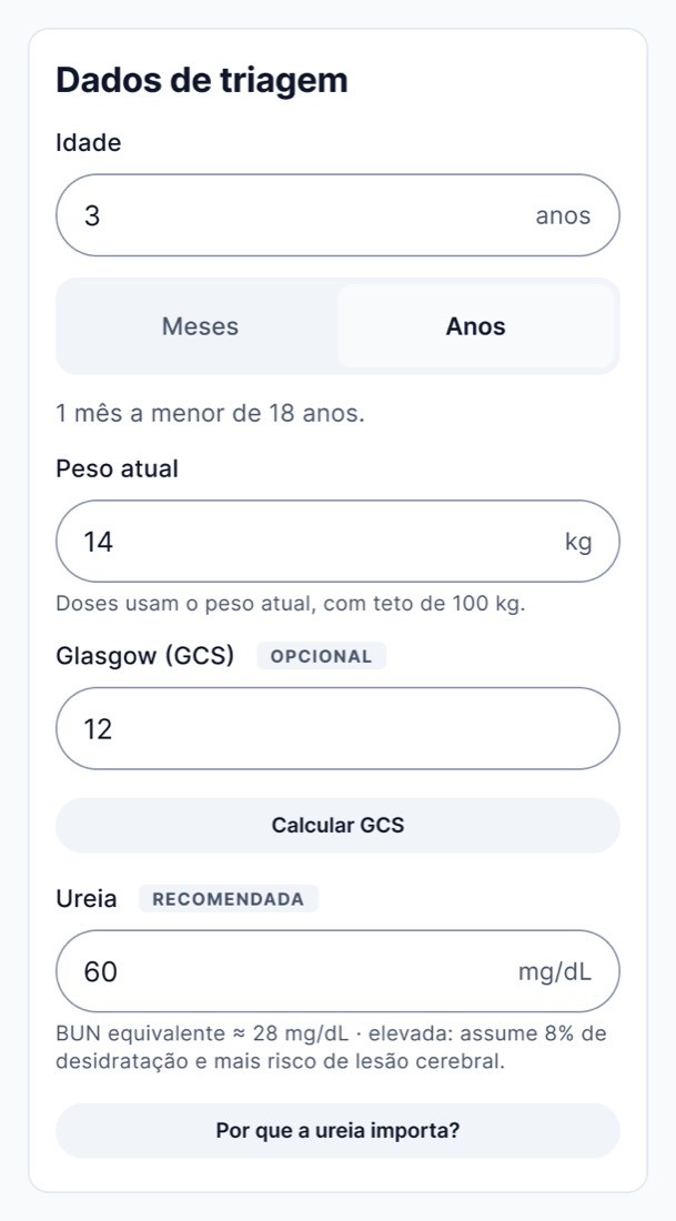 Como estava · ureia alta