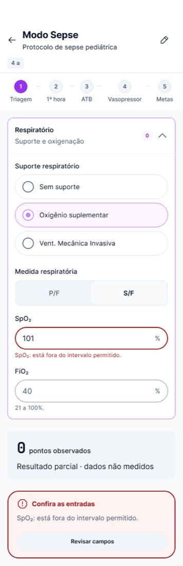 Como ficou · Respiratório